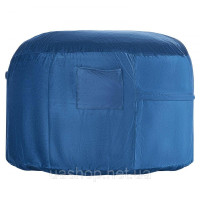 Vevor 314857 Bean Bag Seat Cushion Bean Bag with Removable Cover Blue Adults Round