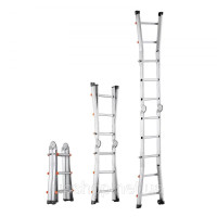 Vevor 315893 Багатофункціональна телескопічна драбина A-Frame 10 футів для домашньої роботи