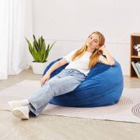Vevor 314859 Bean Bag Seat Cushion Bean Bag Gamer Cushion Крісло Синій 89x89x56cm Removable Vevor 314859 Bean Bag Seat Cushion Bean Bag Gamer Cushion Крісло Синій 89x89x56cm Removable