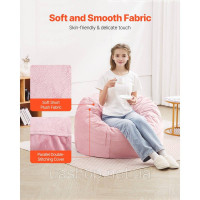 Vevor 314860 Bean Bag Seat Cushion Bean Bag Gamer Cushion Крісло Рожевий 89x89x56cm Removable Vevor 314860 Bean Bag Seat Cushion Bean Bag Gamer Cushion Крісло Рожевий 89x89x56cm Removable