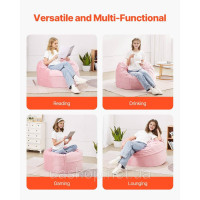 Vevor 314860 Bean Bag Seat Cushion Bean Bag Gamer Cushion Крісло Рожевий 89x89x56cm Removable Vevor 314860 Bean Bag Seat Cushion Bean Bag Gamer Cushion Крісло Рожевий 89x89x56cm Removable