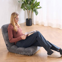 Vevor 314862 Розкладний стілець зі спинкою 14 ступенів Floor Cushion Floor Chair Vevor 314862 Розкладний стілець зі спинкою 14 ступенів Floor Cushion Floor Chair