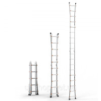 Vevor 315895 Телескопічна драбина A-Frame 19 FT Multifunction для домашніх робіт Vevor 315895 Телескопічна драбина A-Frame 19 FT Multifunction для домашніх робіт