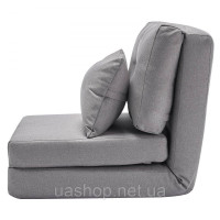 Vevor 314866 диван-ліжко підлоговий диван диван-ліжко Lazysofa з 5 положеннями регулювання сірий
