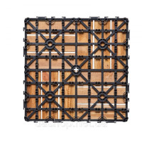 Vevor 315931 Плитка для патіо, комплект із 27 предметів, балконна плитка 30 x 30 см, водонепроникна торф'яна соснова дерев'яна Vevor 315931 Плитка для патіо, комплект із 27 предметів, балконна плитка 30 x 30 см, водонепроникна торф'яна соснова дерев'яна