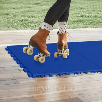 Vevor 315979 Flooring Fitting Interlocking PP Floor Tiles for Hockey 8 Pack Blue Vevor 315979 Flooring Fitting Interlocking PP Floor Tiles for Hockey 8 Pack Blue