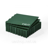Vevor 315980 Flooring Fitting Interlocking PP Floor Tiles for Hockey 8 Pack Green Vevor 315980 Flooring Fitting Interlocking PP Floor Tiles for Hockey 8 Pack Green