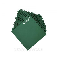 Vevor 315980 Flooring Fitting Interlocking PP Floor Tiles for Hockey 8 Pack Green Vevor 315980 Flooring Fitting Interlocking PP Floor Tiles for Hockey 8 Pack Green