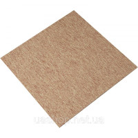 Vevor 315984 Килимова плитка, 500 x500 x5 мм, килим з прикріпленою підкладкою, м'яка килимова плитка з м'якою підкладкою, просте