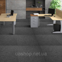 Vevor 315986 Килимова плитка, 500 x 500 x 5 мм, килим з прикріпленою підкладкою, м'яка килимова плитка з м'якою підкладкою, просте