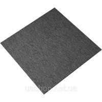 Vevor 315986 Килимова плитка, 500 x 500 x 5 мм, килим з прикріпленою підкладкою, м'яка килимова плитка з м'якою підкладкою, просте