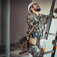 Vevor 316044 Багатофункціональна драбина багатофункціональна драбина драбинка 7 в 1 3 сходинки 3550мм Vevor 316044 Багатофункціональна драбина багатофункціональна драбина драбинка 7 в 1 3 сходинки 3550мм