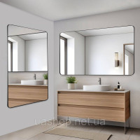Vevor 316051 Прямокутне настінне дзеркало VEVRO Дзеркало для макіяжу 1397x762x25 мм Дзеркало для ванної кімнати