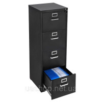 Vevor 314945 Металева шафа для документів з 4 шухлядами та замком