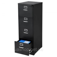 Vevor 314945 Металева шафа для документів з 4 шухлядами та замком