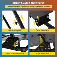 Vevor 315001 G920/G29 Racing Wheel Stand підставка для керма підходить для Logitech G27/G25 Gaming Wheel Stand підставка для