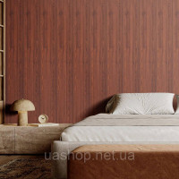 Vevor 316100 Комплект акустичних панелей, 8 штук, акустичні панелі, 2450 x 166 мм, дерев'яні акцентні стінові панелі WPC для