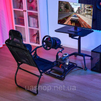 Vevor 315006 Підставка для керма Racing Simulator Cockpit Sim Racing Logitech G923/G920/G29 Vevor 315006 Підставка для керма Racing Simulator Cockpit Sim Racing Logitech G923/G920/G29