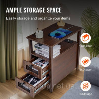 Vevor 315016 Тумба VEтумбочка, USB-розетка, тумба, шафа для зберігання Vevor 315016 Тумба VEтумбочка, USB-розетка, тумба, шафа для зберігання