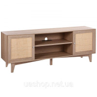 Vevor 315046 Тумба під ТВ з ротанга 191см ТВ Бохо Тумба ТВ Тумба ТВ Дуб