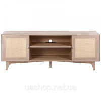 Vevor 315046 Тумба під ТВ з ротанга 191см ТВ Бохо Тумба ТВ Тумба ТВ Дуб