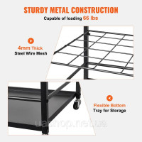 Vevor 315056 Blueprint Storage Rack 50 Slots Mobile Roll File Holder