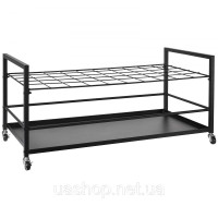 Vevor 315056 Blueprint Storage Rack 50 Slots Mobile Roll File Holder