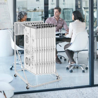 Vevor 315055 Mobile Plan Storage Rack Construction Plan Holder 12 поворотних кронштейнів