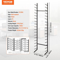 Vevor 315058 Blueprint Storage Rack Вертикальна підвісна полиця для плакатів