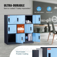 Vevor 315059 Шафа для роздягальні шафа для роздягальні, шафа для зберігання на 9 дверей, шафа для гардероба на 9 відділень, Vevor 315059 Шафа для роздягальні шафа для роздягальні, шафа для зберігання на 9 дверей, шафа для гардероба на 9 відділень,