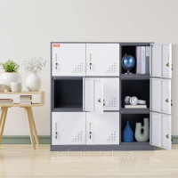 Vevor 315060 Шафа для роздягальні шафа для роздягальні, 9-дверна шафа для зберігання, шафа для гардероба на 9 відділень,