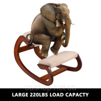 Vevor 315064 Ергономічний стілець Регульований стілець Ергономічні подушки Комфортний домашній робочий стіл для формування та