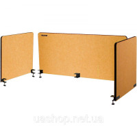 Vevor 315096 3x Настільна перегородка 152x61см + 61x61см Акустична настільна перегородка Екран конфіденційності з поліефірного Vevor 315096 3x Настільна перегородка 152x61см + 61x61см Акустична настільна перегородка Екран конфіденційності з поліефірного