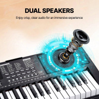 Vevor 775316 Digital 61 Keyboard Електропіаніно Цифрове піаніно 200 ритмів