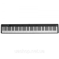VEVOR 88 Keys Цифрове піаніно Електропіаніно Складне піаніно Bluetooth MIDI Чорне 305244 VEVOR 88 Keys Цифрове піаніно Електропіаніно Складне піаніно Bluetooth MIDI Чорне 305244