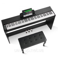 Vevor 316265 88 клавіш цифровий фортепіано електричний фортепіано подвійний режим клавіатури 3 педалі банк Vevor 316265 88 клавіш цифровий фортепіано електричний фортепіано подвійний режим клавіатури 3 педалі банк
