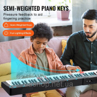 Vevor 316264 Digital 88 Keyboard Електропіано Цифрове піаніно 1000 ритмів