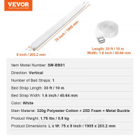 Vevor 315146 Комплект для переобладнання ліжка для ліжка розміру Vevor 315146 Комплект для переобладнання ліжка для ліжка розміру