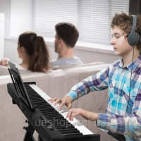 Vevor 316281 88 key цифрове піаніно електропіаніно складна клавіатура Bluetooth MIDI з підставкою