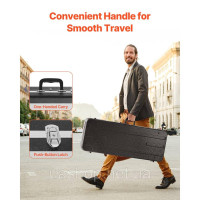 Vevor 316284 Чохол для гітари Hard Shell Case для електрогітари ABS 105см, що закривається