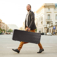 Vevor 316284 Чохол для гітари Hard Shell Case для електрогітари ABS 105см, що закривається