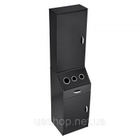 Vevor 315177 Салонна шафа для зберігання, перукарська станція для перукарів, комплект перукарської станції, з 3 тримачами для
