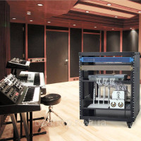 Vevor 316350 Стійка 12U AV Rack, вантажопідйомність 500 фунтів, мережева стереостійка для студії звукозапису з роликами, що Vevor 316350 Стійка 12U AV Rack, вантажопідйомність 500 фунтів, мережева стереостійка для студії звукозапису з роликами, що