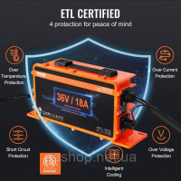 Vevor 316374 36 Volt 18 AMP Golf Cart Зарядний пристрій Club Car EZGO Yamaha Crowfoot Vevor 316374 36 Volt 18 AMP Golf Cart Зарядний пристрій Club Car EZGO Yamaha Crowfoot