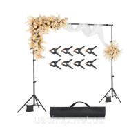 Vevor 315201 Підставка для фону Фонова система Фотостудія Регульована 213x300см