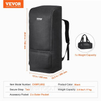 Vevor 316397 Чохол для перенесення телескопа, чохол для перенесення телескопа 76 см з надійним ремінцем, кишенями та зручними Vevor 316397 Чохол для перенесення телескопа, чохол для перенесення телескопа 76 см з надійним ремінцем, кишенями та зручними