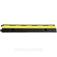 Vevor 316431 Захист кабелів, 5 шт., 2 канали, 98x24x4,5 см, вантажопідйомність дроту 12000 фунтів, пандус для захисту кабелю