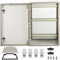 Vevor 316478 Сталевий корпус NEMA, 60 x 40 x 23 см Розподільна коробка NEMA 4X зі скловолокна, водонепроникна та пилонепроникна
