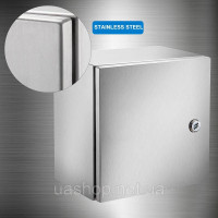 Vevor 316473 Корпус Nema-Steel, 30x30x20 см Nema 4x Steel Switching Box, IP66 Вода та пилозахисна, електрична коробка з'єднання