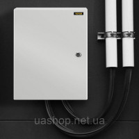 Vevor 316474 Розподільна шафа NEMA промисловий корпус, 50 x 40 x 25 см Сталева розподільна шафа NEMA 4X, водонепроникна та Vevor 316474 Розподільна шафа NEMA промисловий корпус, 50 x 40 x 25 см Сталева розподільна шафа NEMA 4X, водонепроникна та